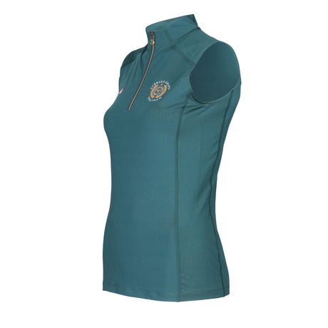 Shires Aubrion Team Sleeveless Base Layer #colour_green