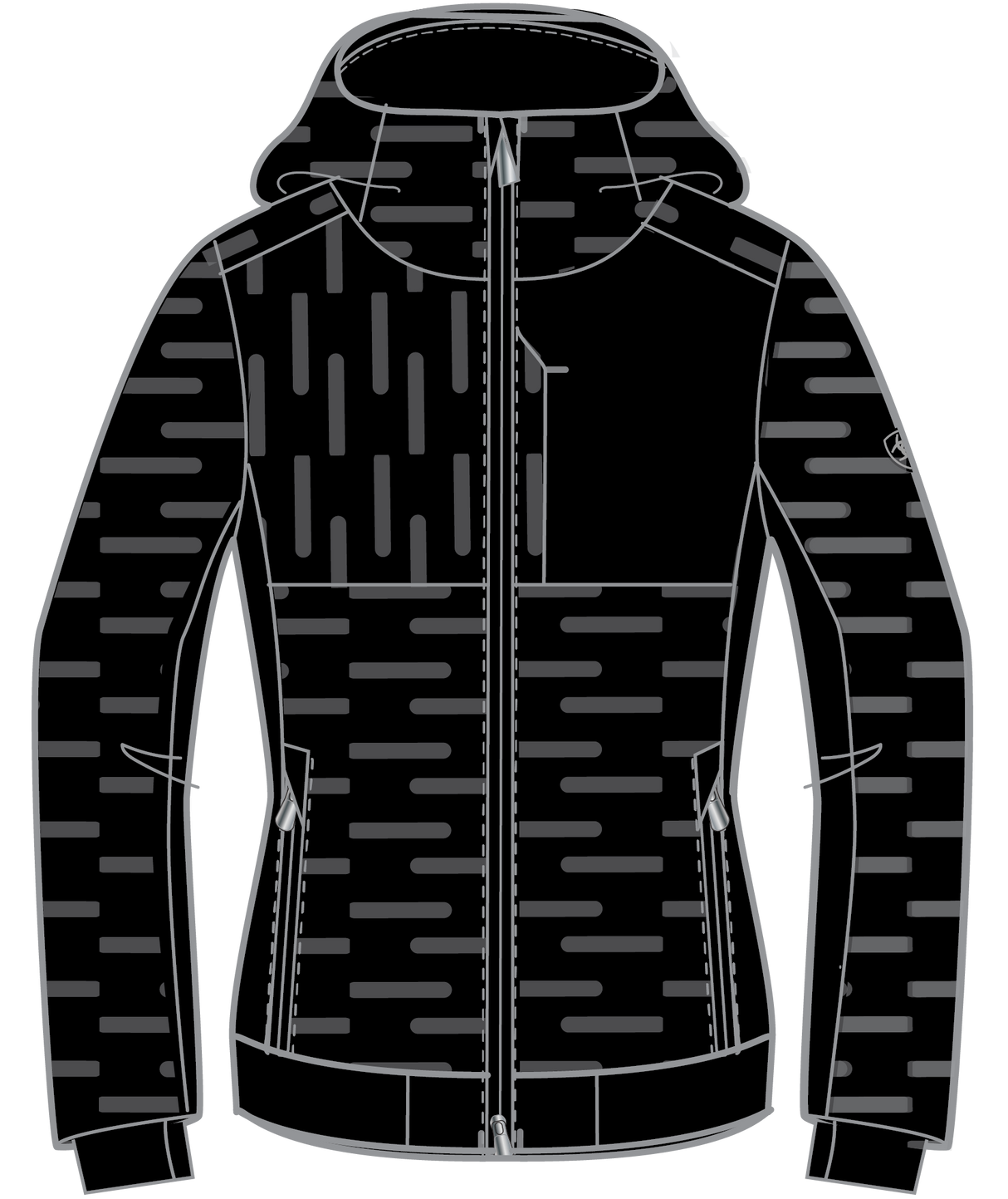 Ariat Women's Taxore Insulated Jacket #colour_black