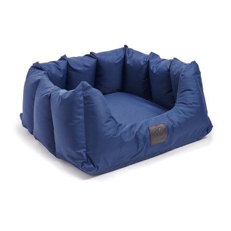 Shires Digby & Fox Nest Dog Bed #colour_navy