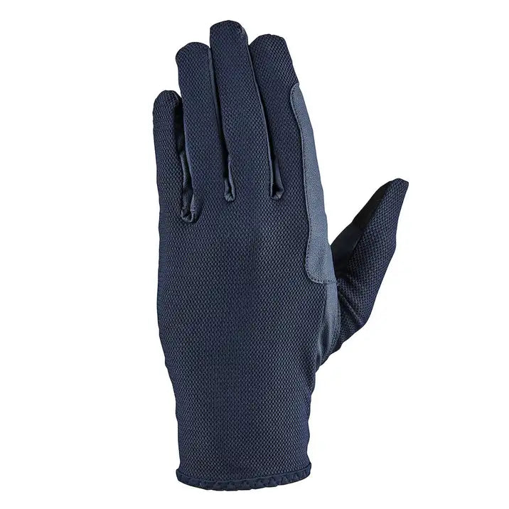 Dublin Pull On Cool Mesh Riding Gloves #colour_navy