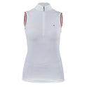 Shires Aubrion Arcaster Young Rider Sleeveless Shirt #colour_white