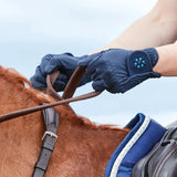 Dublin Everyday Bling Riding Gloves #colour_navy