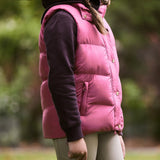 Dublin Kids Patrice Everyday Puffer Vest #colour_red-violet