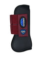 Tough-Tec Prime Open Front Boots #colour_black-maroon