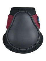 Weatherbeeta Tough-Tec Prime Fetlock Boots #colour_black-maroon