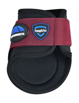 Weatherbeeta Tough-Tec Prime Fetlock Boots #colour_black-maroon