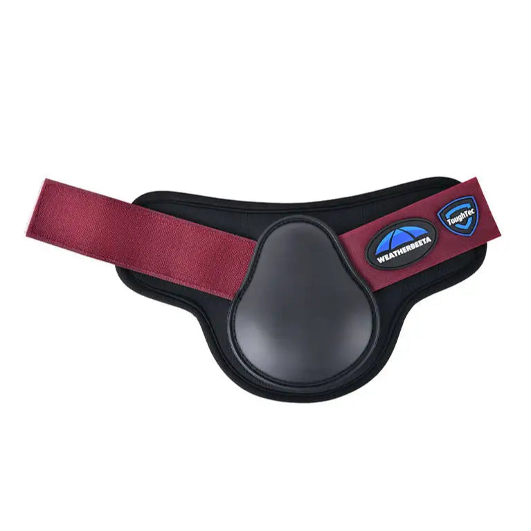 Weatherbeeta Tough-Tec Prime Fetlock Boots #colour_black-maroon