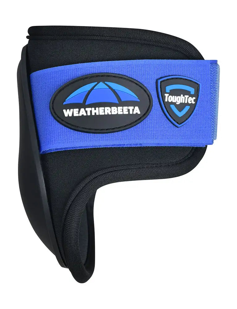 Weatherbeeta Tough-Tec Prime Fetlock Boots #colour_black-royal-blue