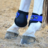 Weatherbeeta Tough-Tec Prime Fetlock Boots #colour_black-royal-blue