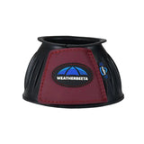Weatherbeeta Tough-Tec Prime Rubber Bell Boots #colour_black-maroon