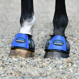 Weatherbeeta Tough-Tec Prime Rubber Bell Boots #colour_black-royal-blue