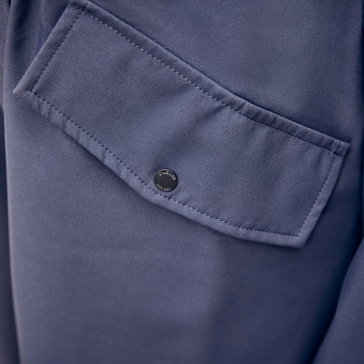 Dublin Ladies Wet Weather Long Jacket #colour_navy