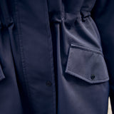 Dublin Ladies Wet Weather Long Jacket #colour_navy