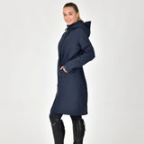 Dublin Ladies Wet Weather Long Jacket #colour_navy
