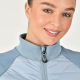 Dublin Ladies Insulated Hybrid Jacket #colour_blue-fog