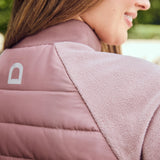 Dublin Ladies Insulated Hybrid Jacket #colour_dusty-rose