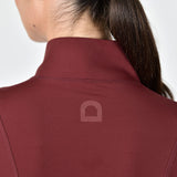 Dublin Ladies Versatile Fitted Zip Through Jacket #colour_cabernet
