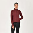 Dublin Ladies Versatile Fitted Zip Through Jacket #colour_cabernet
