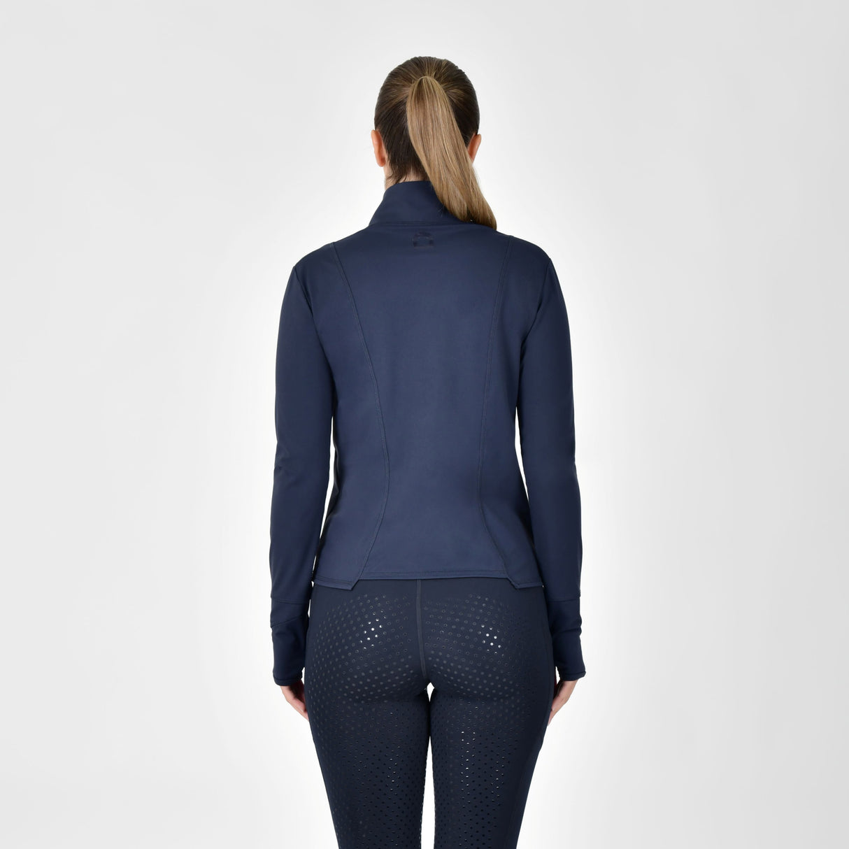 Dublin Ladies Versatile Fitted Zip Through Jacket #colour_navy