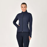 Dublin Ladies Versatile Fitted Zip Through Jacket #colour_navy