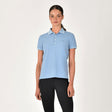 Dublin Ladies Cotton Pique Short Sleeve Polo #colour_bluefog