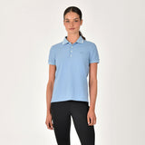 Dublin Ladies Cotton Pique Short Sleeve Polo #colour_bluefog