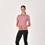 Dublin Ladies Cotton Pique Short Sleeve Polo #colour_dusty-rose