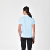 Dublin Ladies Cotton Pique Short Sleeve Polo #colour_sky-blue