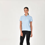 Dublin Ladies Cotton Pique Short Sleeve Polo #colour_sky-blue