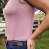 Dublin Ladies Breathable Sleeveless Top #colour_dusty-rose