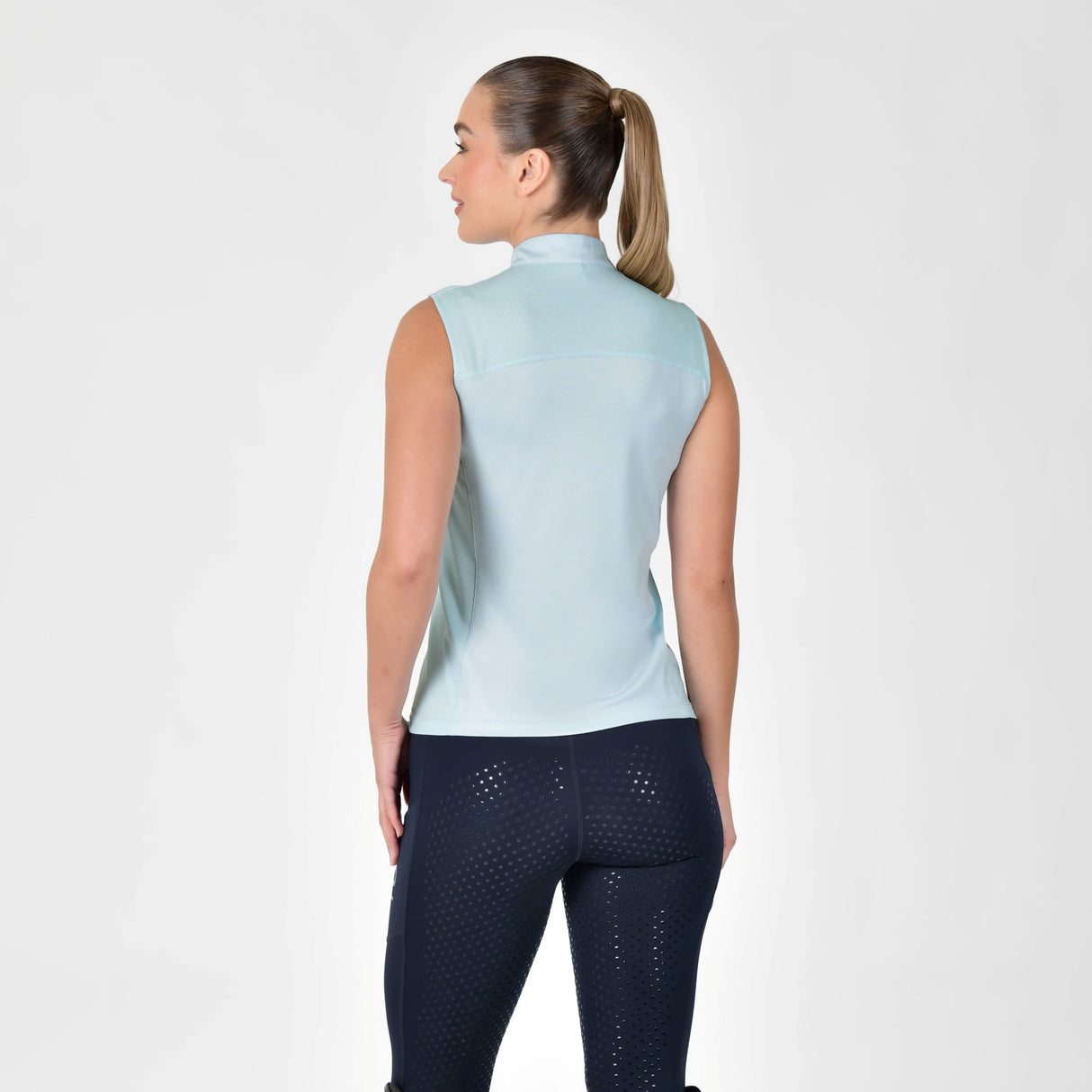 Dublin Ladies Breathable Sleeveless Top #colour_sky-blue