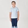 Dublin Children's Cotton Pique Short Sleeve Polo #colour_sky-blue