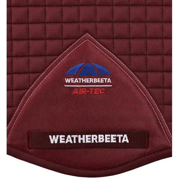 Weatherbeeta Prime Air-Tec All Purpose Saddle Pad #colour_burgundy