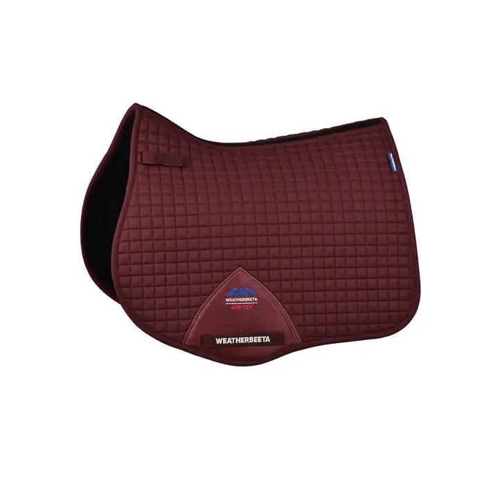 Weatherbeeta Prime Air-Tec All Purpose Saddle Pad #colour_burgundy