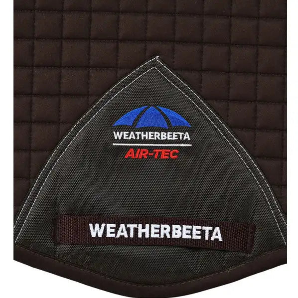 Weatherbeeta Prime Air-Tec All Purpose Saddle Pad #colour_chocolate