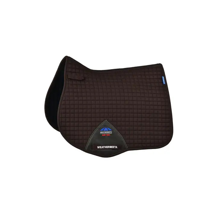 Weatherbeeta Prime Air-Tec All Purpose Saddle Pad #colour_chocolate