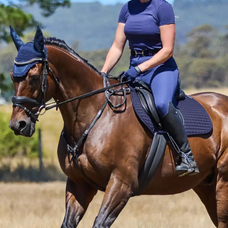 Weatherbeeta Prime Air-Tec All Purpose Saddle Pad #colour_navy