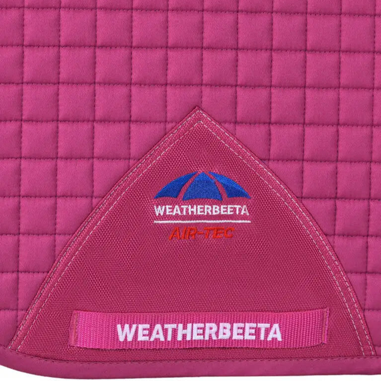 Weatherbeeta Prime Air-Tec Dressage Saddle Pad #colour_bright-magenta