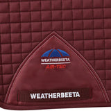Weatherbeeta Prime Air-Tec Dressage Saddle Pad #colour_burgundy