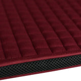 Weatherbeeta Prime Air-Tec Dressage Saddle Pad #colour_burgundy