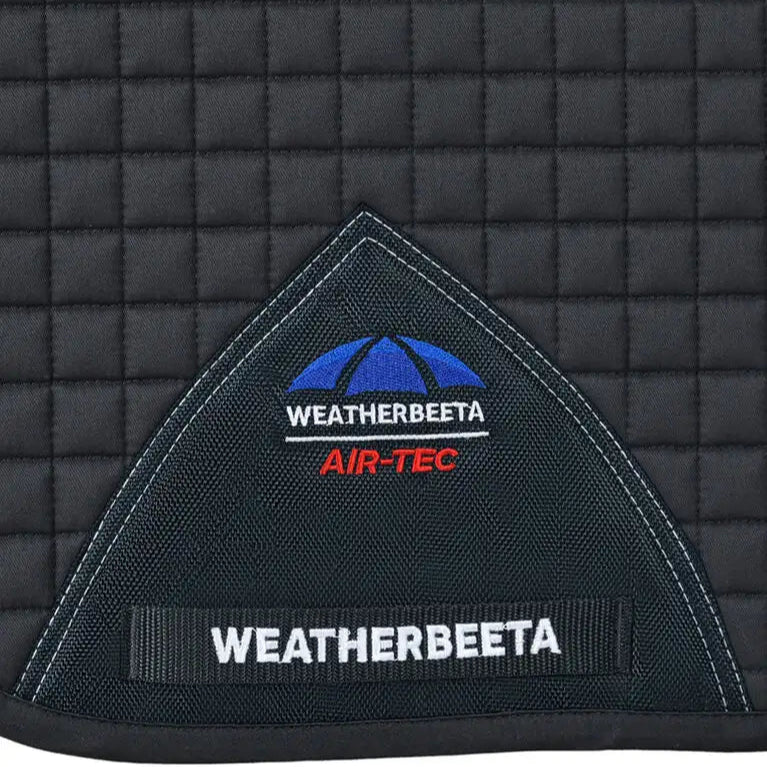 Weatherbeeta Prime Air-Tec Dressage Saddle Pad #colour_charcoal