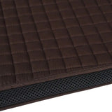Weatherbeeta Prime Air-Tec Dressage Saddle Pad #colour_chocolate