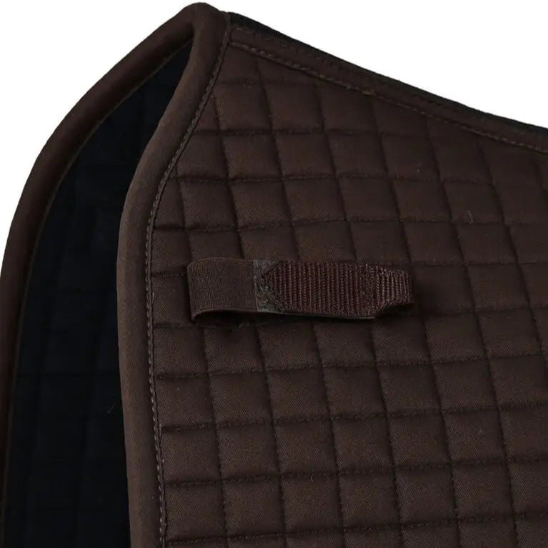 Weatherbeeta Prime Air-Tec Dressage Saddle Pad #colour_chocolate