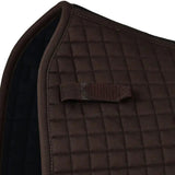 Weatherbeeta Prime Air-Tec Dressage Saddle Pad #colour_chocolate