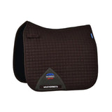 Weatherbeeta Prime Air-Tec Dressage Saddle Pad #colour_chocolate