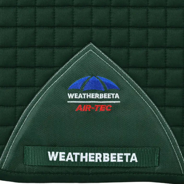 Weatherbeeta Prime Air-Tec Dressage Saddle Pad #colour_forest-green
