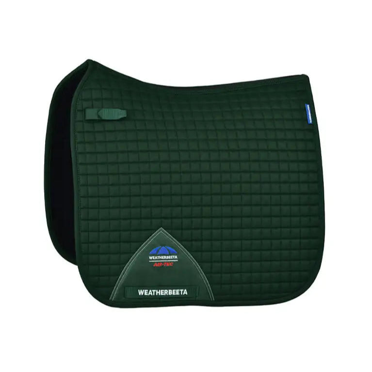 Weatherbeeta Prime Air-Tec Dressage Saddle Pad #colour_forest-green