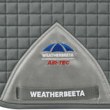 Weatherbeeta Prime Air-Tec Dressage Saddle Pad #colour_grey