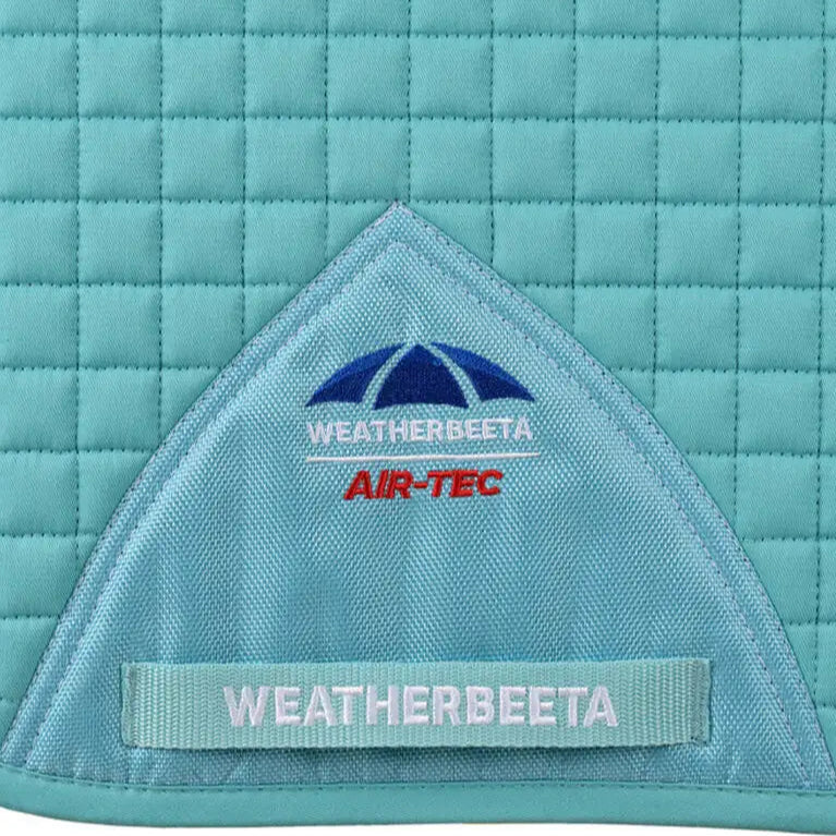 Weatherbeeta Prime Air-Tec Dressage Saddle Pad #colour_light-aqua