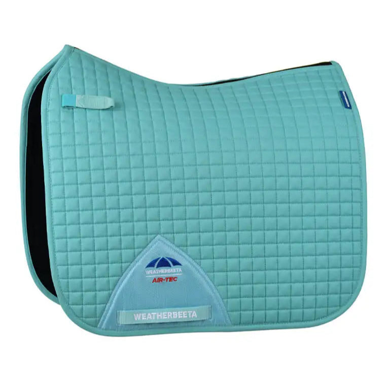 Weatherbeeta Prime Air-Tec Dressage Saddle Pad #colour_light-aqua